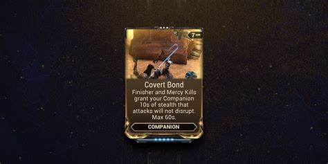 Best Companion Bond Mods In Warframe .